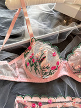 Lilianna's Delicate Floral Lingerie