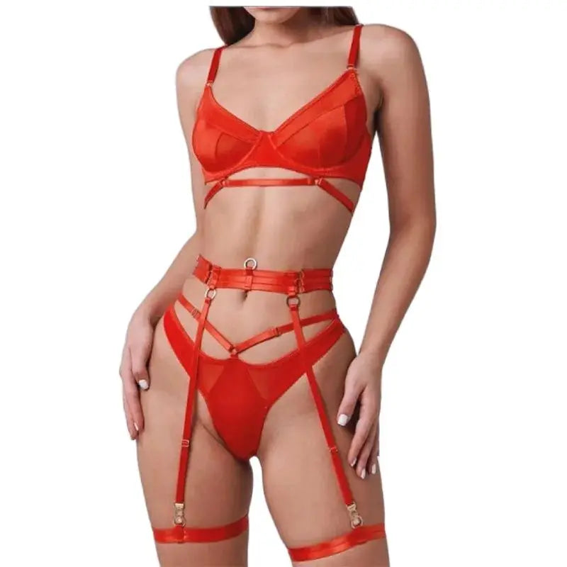 Alissa Transparent Soft Lingerie Set